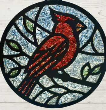 Crushed Glass Suncatcher Class at MashCraft